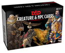 DUNGEONS & DRAGONS - CARDS - CREATURE AND NPC CARDS - Destination Retro