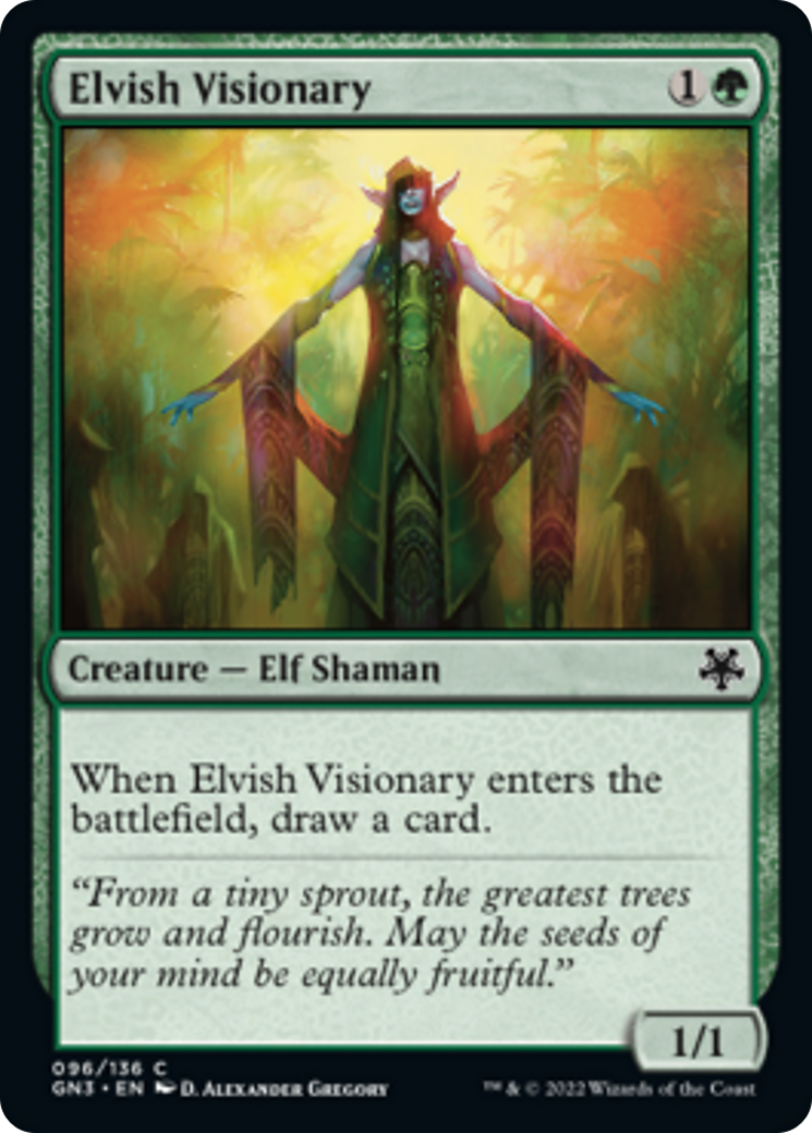 Elvish Visionary [Game Night: Free-for-All] - Destination Retro