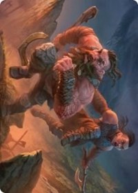 Dwarven Reinforcements Art Card [Kaldheim: Art Series] - Destination Retro