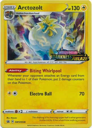 Arctozolt (Prerelease Promo) (SWSH036) [Sword & Shield: Black Star Promos] - Destination Retro