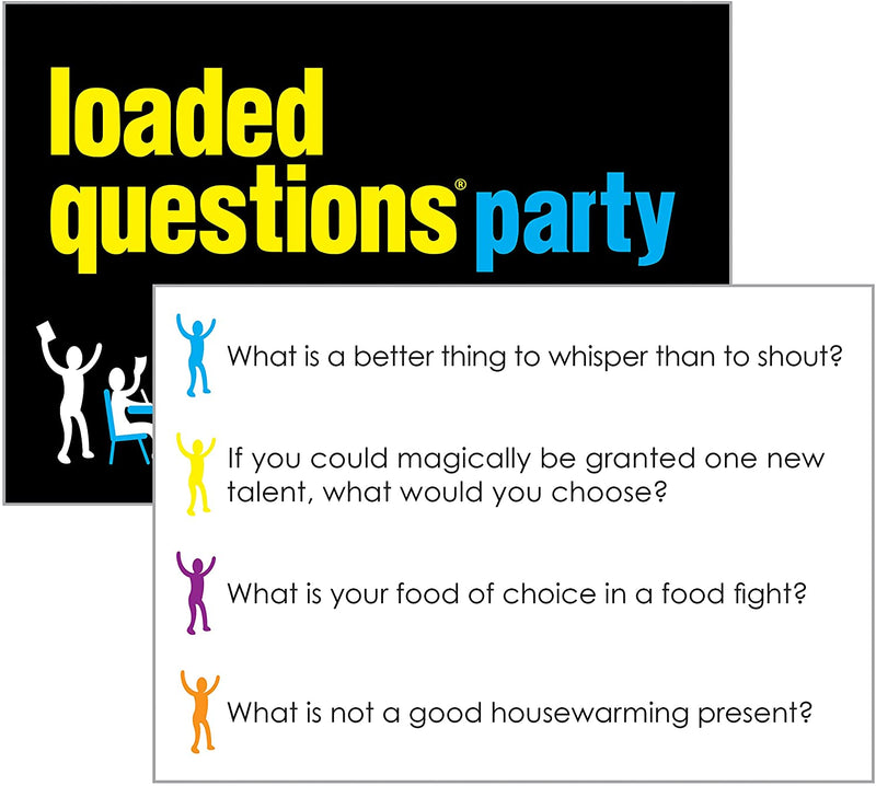 All Things Equal Loaded Questions Party - an Epic Party Game of Fun Questions, Personal Answers and Instant Laughter - Destination Retro