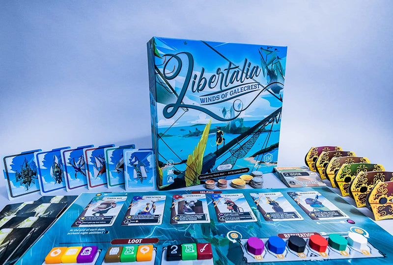 Libertalia: Winds of Galecrest Board Game - Destination Retro