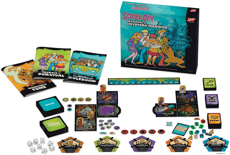 SCOOBY-DOO BETRAYAL AT MYSTERY MANSION BOARD GAME - Destination Retro