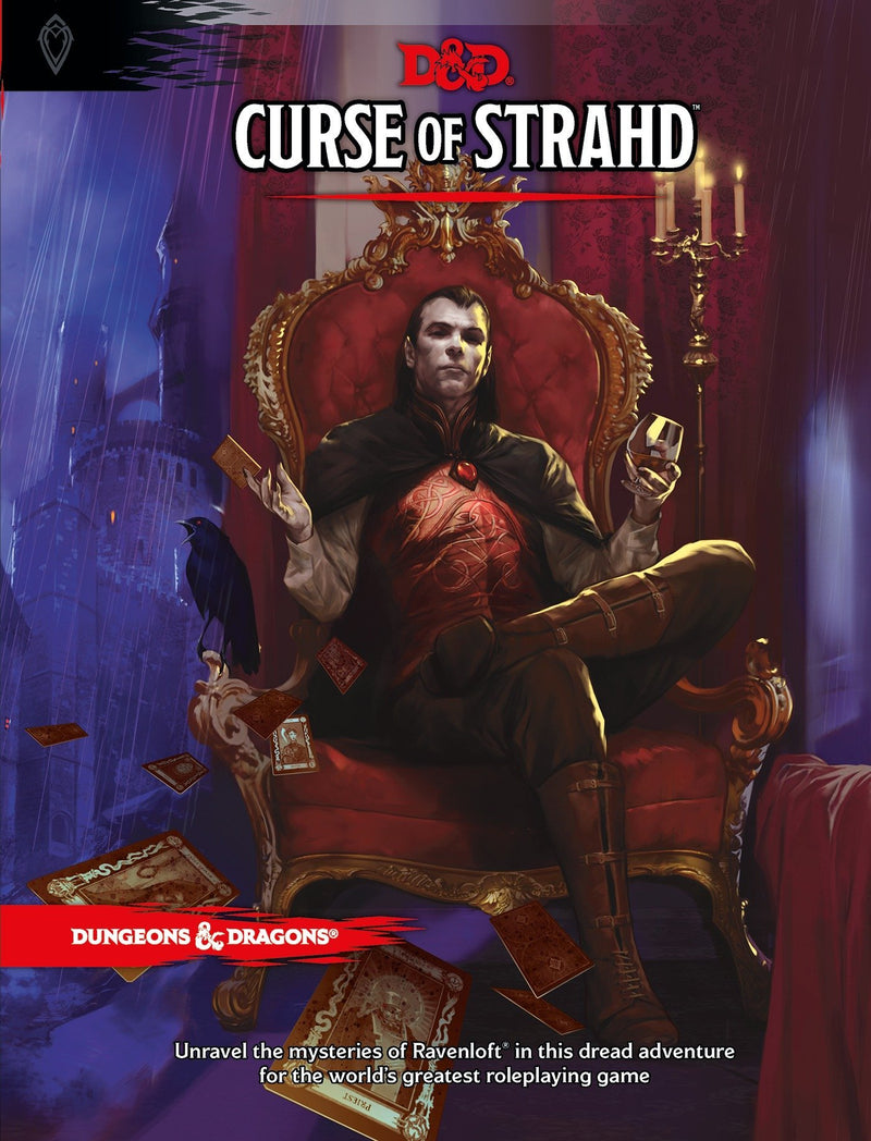 DUNGEONS & DRAGONS - ADVENTURE BOOK - CURSE OF STRAHD - Destination Retro