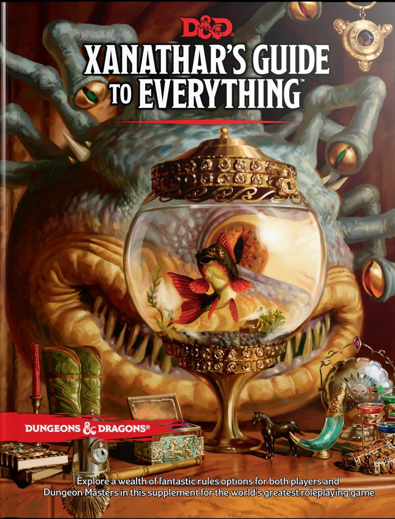 DUNGEONS & DRAGONS - ADVENTURE BOOK - XANATHAR'S GUIDE TO EVERYTHING - Destination Retro