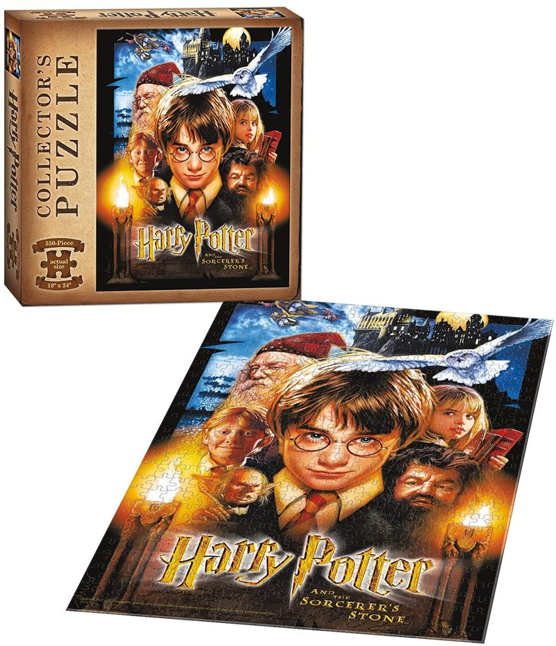 PUZZLES - Harry Potter - Sorcerer's Stone - 550 PIECES - Destination Retro