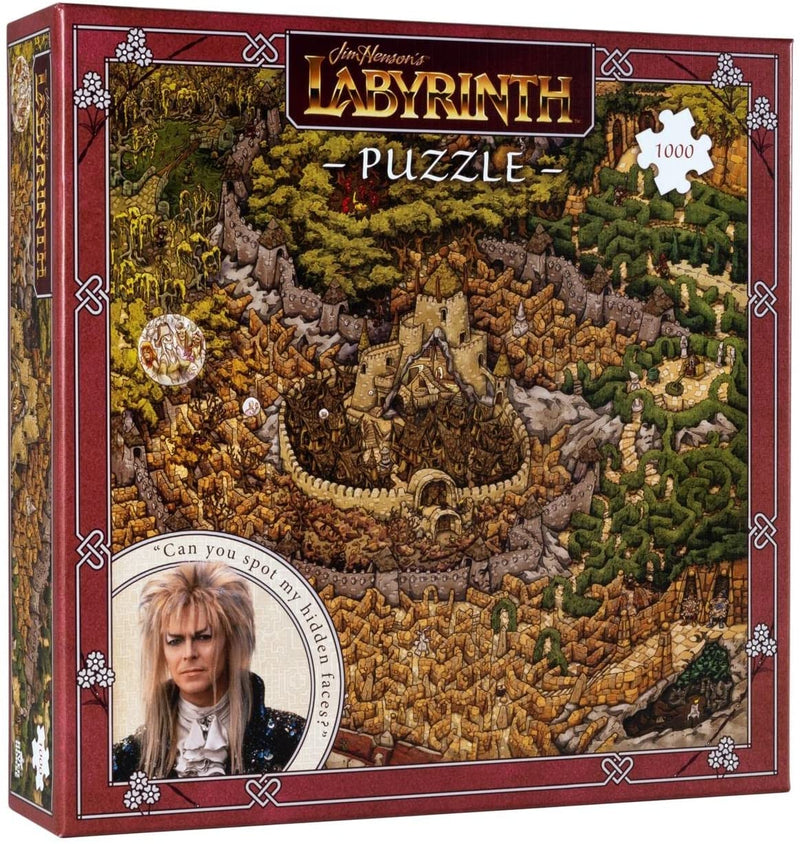 PUZZLES - Jim Henson - Labyrinth - 1000 PIECES - Destination Retro