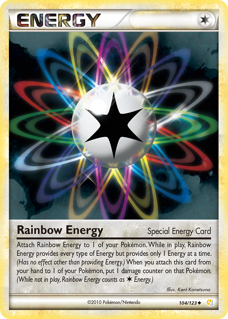 Rainbow Energy (104/123) [HeartGold & SoulSilver: Base Set] - Destination Retro