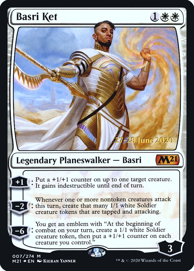 Basri Ket  [Core Set 2021 Prerelease Promos] - Destination Retro