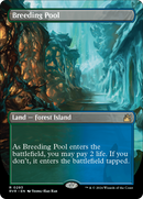 Breeding Pool (Borderless) [Ravnica Remastered] - Destination Retro
