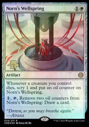 Norn's Wellspring [Phyrexia: All Will Be One Prerelease Promos] - Destination Retro