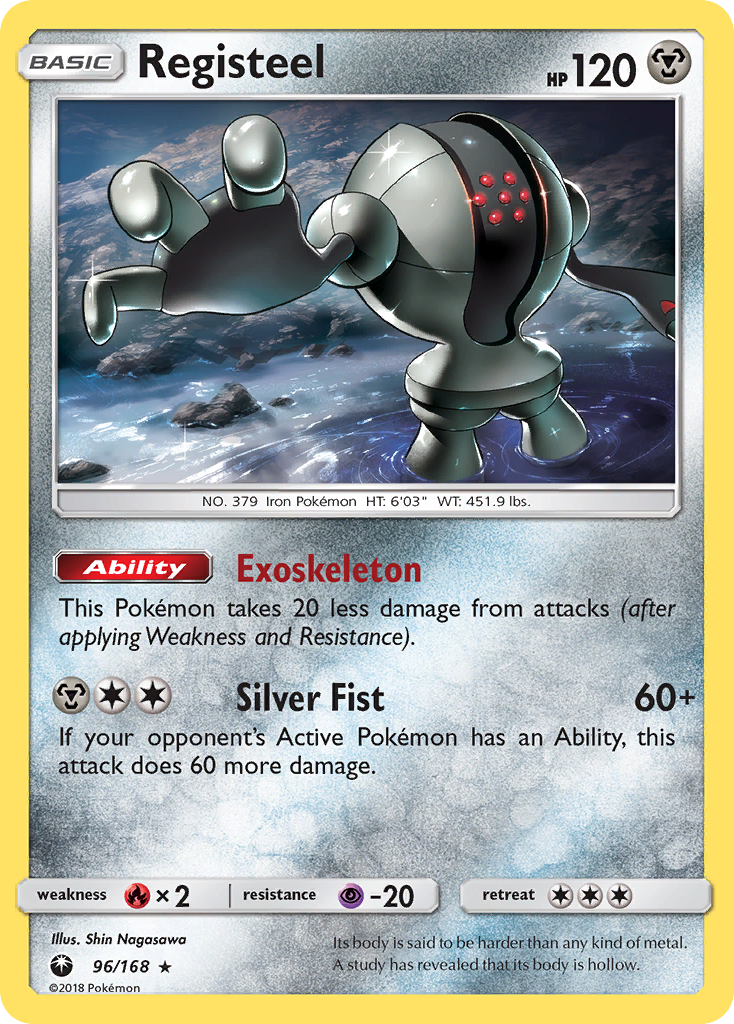 Registeel (96/168) [Sun & Moon: Celestial Storm] - Destination Retro
