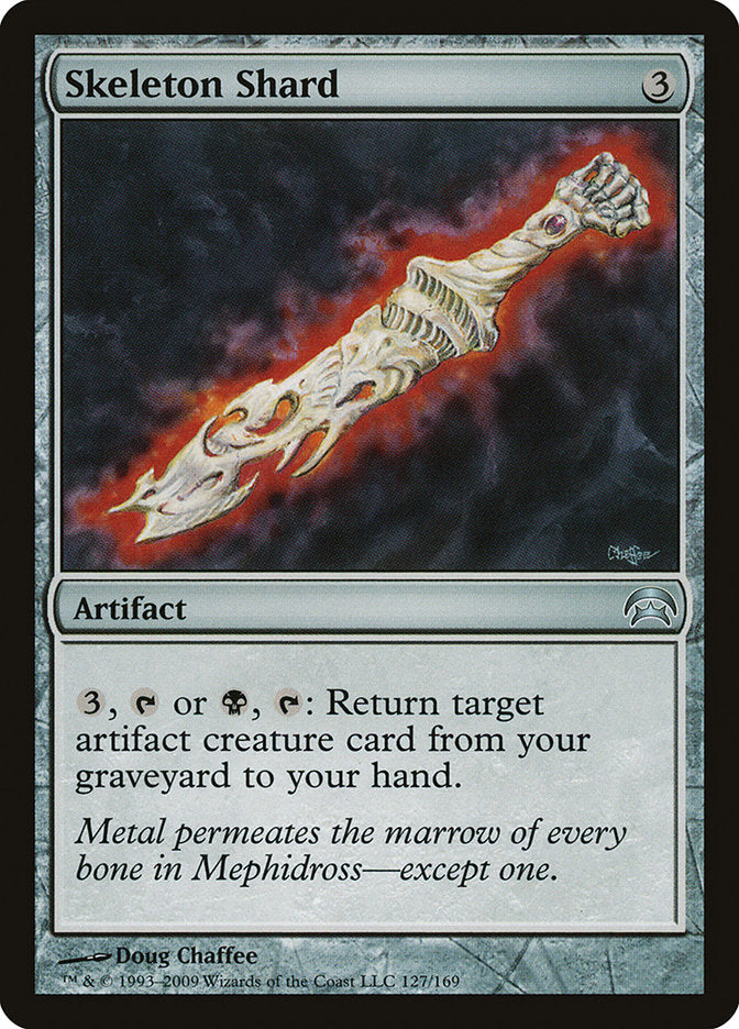 Skeleton Shard [Planechase] - Destination Retro