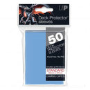 50ct Light Blue Standard Deck Protectors - Destination Retro