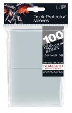 100ct Clear Standard Deck Protectors - Destination Retro