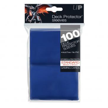 100ct Blue Standard Deck Protectors - Destination Retro
