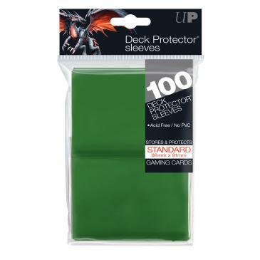 100ct Green Standard Deck Protectors - Destination Retro