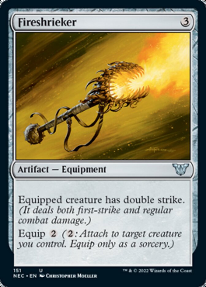 Fireshrieker [Kamigawa: Neon Dynasty Commander] - Destination Retro