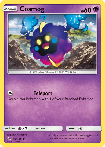 Cosmog (60/156) [Sun & Moon: Ultra Prism] - Destination Retro