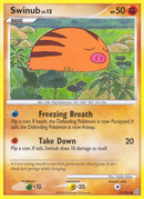 Swinub (77/100) [Diamond & Pearl: Stormfront] - Destination Retro