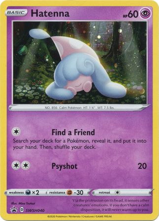 Hatenna (SWSH040) [Sword & Shield: Black Star Promos] - Destination Retro