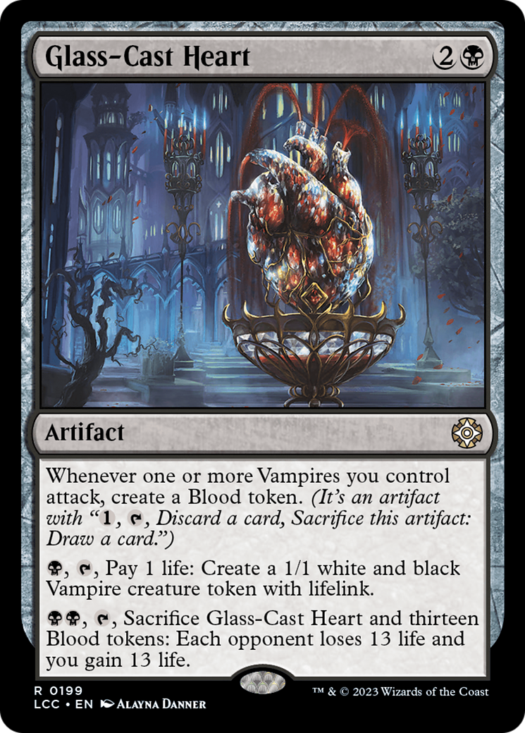 Glass-Cast Heart [The Lost Caverns of Ixalan Commander] - Destination Retro