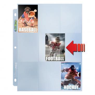 9-Pocket Platinum Side Load Page with Clear Background - Destination Retro