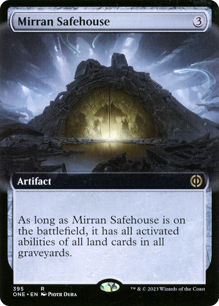Mirran Safehouse (Extended Art) [Phyrexia: All Will Be One] - Destination Retro