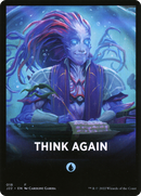 Think Again Theme Card [Jumpstart 2022 Front Cards] - Destination Retro