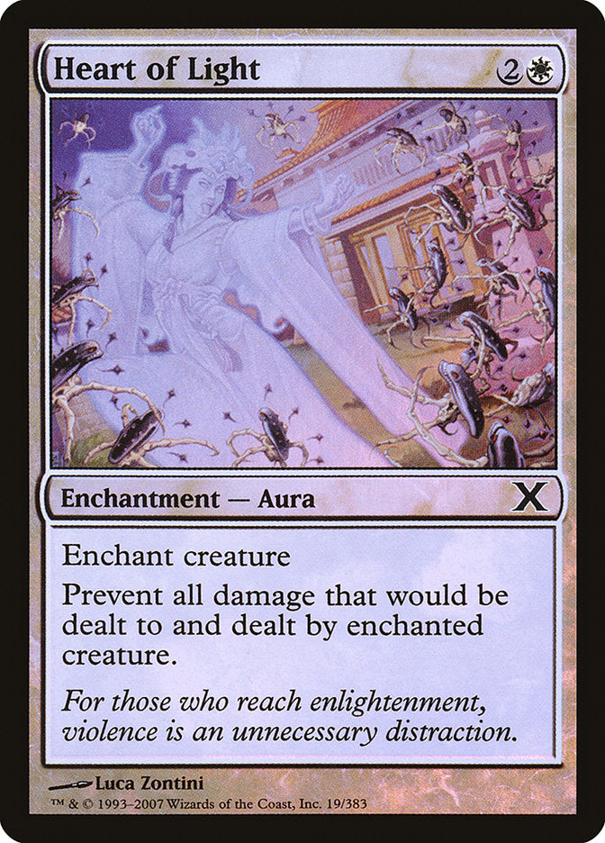 Heart of Light (Premium Foil) [Tenth Edition] - Destination Retro