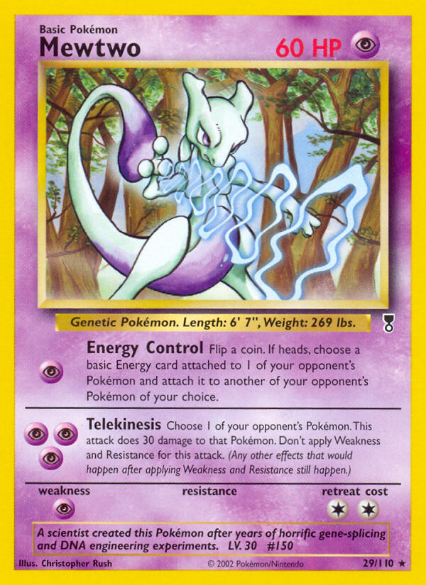 Mewtwo (29/110) [Legendary Collection] - Destination Retro