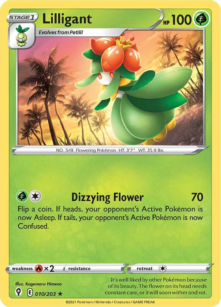Lilligant (010/203) [Sword & Shield: Evolving Skies] - Destination Retro
