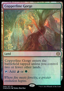 Copperline Gorge [Phyrexia: All Will Be One Prerelease Promos] - Destination Retro