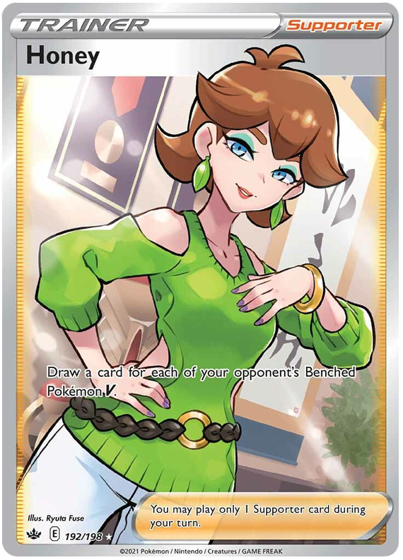 Honey (192/198) [Sword & Shield: Chilling Reign] - Destination Retro