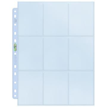 9-Pocket Platinum Page for Standard Size Cards (11-Holes) - Destination Retro