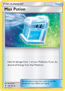 Max Potion (128/145) [Sun & Moon: Guardians Rising] - Destination Retro