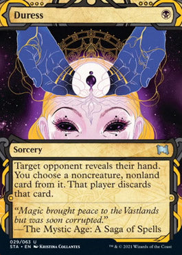 Duress (Etched Foil) [Strixhaven Mystical Archive] - Destination Retro