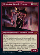 Urabrask, Heretic Praetor (Showcase Art Deco) [Streets of New Capenna] - Destination Retro