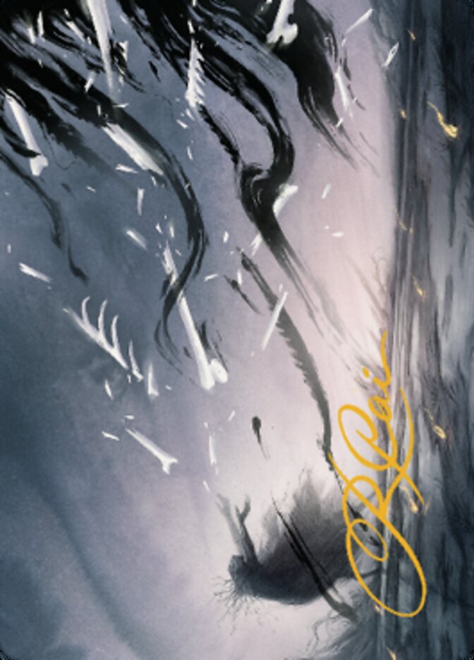 Shadow Prophecy Art Card (Gold-Stamped Signature) [Dominaria United Art Series] - Destination Retro