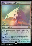 The Monumental Facade [Phyrexia: All Will Be One Prerelease Promos] - Destination Retro