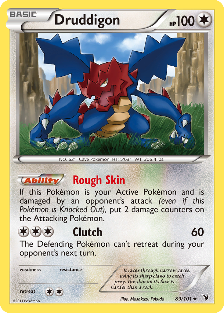 Druddigon (89/101) [Black & White: Noble Victories] - Destination Retro