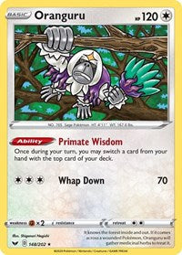 Oranguru (SWSH Base Set) [Theme Deck Exclusives] - Destination Retro