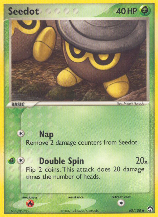 Seedot (60/108) [EX: Power Keepers] - Destination Retro