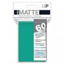 60ct Pro-Matte Aqua Small Deck Protectors - Destination Retro