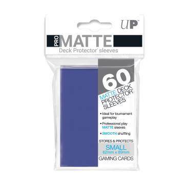 60ct Pro-Matte Blue Small Deck Protectors - Destination Retro