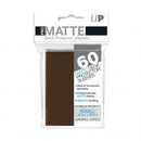 60ct Pro-Matte Brown Small Deck Protectors - Destination Retro