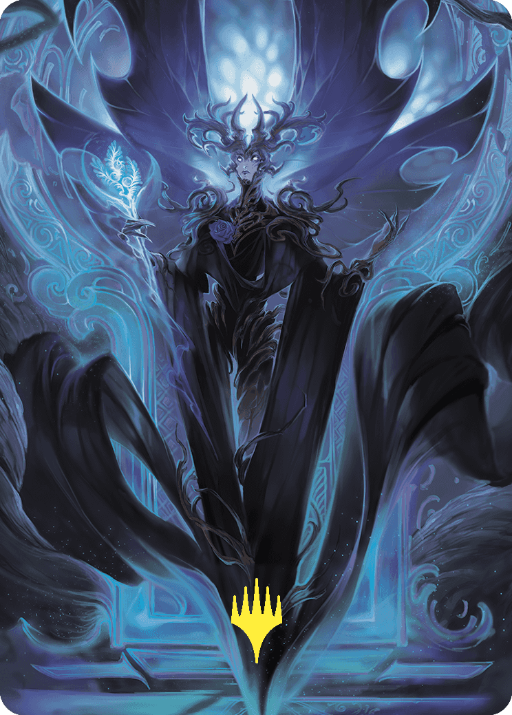 Talion, the Kindly Lord Art Card (Gold-Stamped Planeswalker Symbol) [Wilds of Eldraine Art Series] - Destination Retro