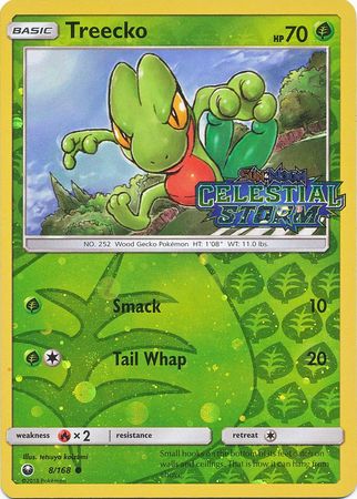Treecko (8/168) (Toys R Us Exclusive) [Sun & Moon: Celestial Storm] - Destination Retro