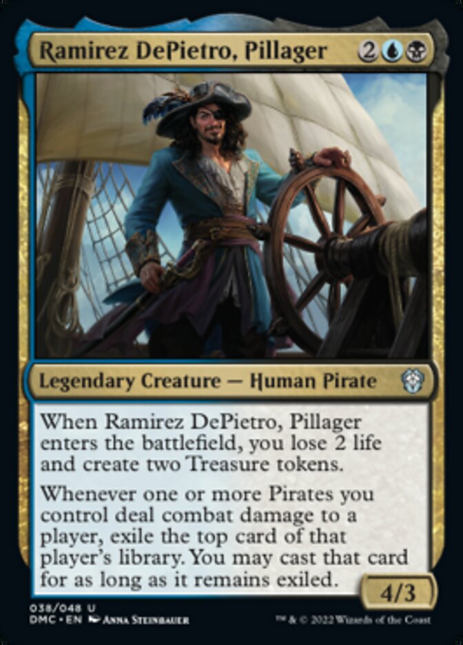 Ramirez DePietro, Pillager [Dominaria United Commander] - Destination Retro