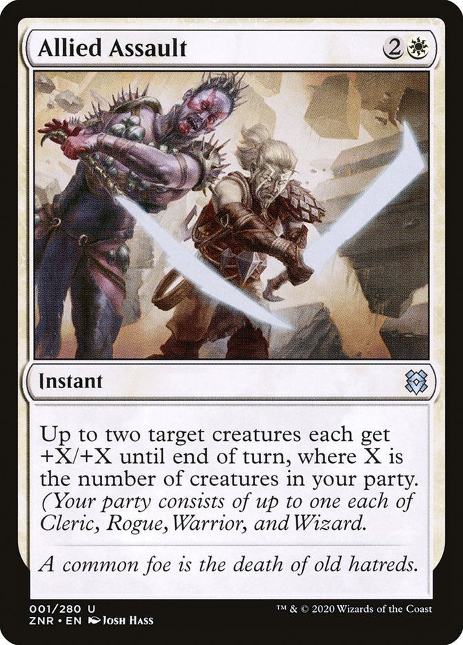 Allied Assault [Zendikar Rising] - Destination Retro
